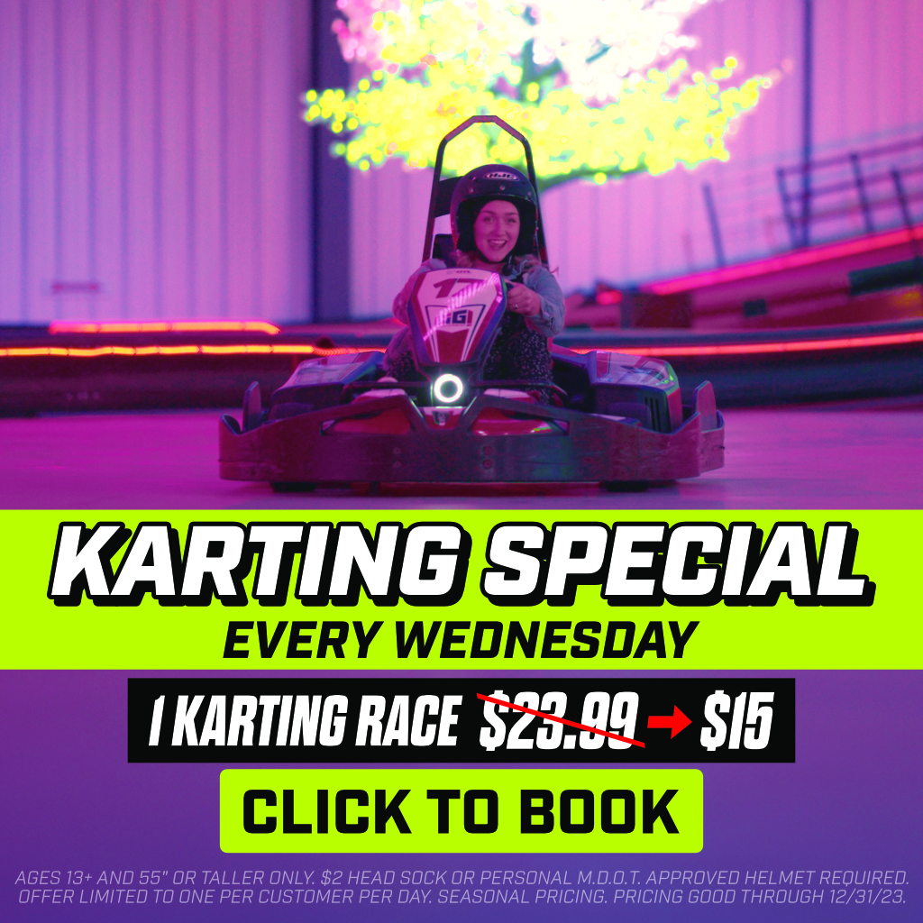 karting special wednesday deal